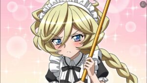 【シンフォギアXD】キャロルは見習いメイド　メモリアカード【バーサスイベントVer.バレンタイン】