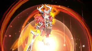 【シンフォギアXD】【戦国型ギア】天羽 奏　TITAN∞WARPGATE【ガングニール】【技集】