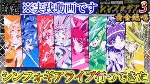 PF戦姫絶唱シンフォギア3黄金絶唱「シンフォギアライブ行ってきた」＜三共＞～パチ私伝～