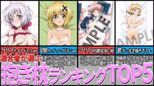 あまりにもエッ！適合者が発狂した抱き枕ランキングTOP5【シンフォギア】【ゆっくり解説】
