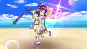 【シンフォギアXD】【 サマーバケーション型ギア】小日向 未来　爽涼【神獣鏡】【技集】