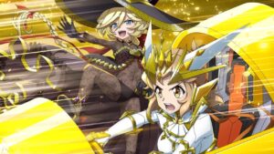 【シンフォギアXD】【イノセントギア】響 x キャロル　我流・ツインドリフト重鉄輪【技集】