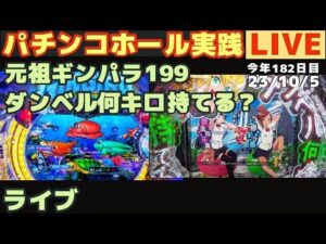 【ホール実践ライブ】元祖ギンギラパラダイス199海物語→スプラッシュスプラッシュ→シンフォギア3【生放送パチンコ・パチスロ実践】Day866/今年182日目