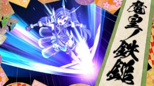 戦姫絶唱シンフォギアXDU×仮面ライダー555コラボ　風鳴翼×仮面ライダーデルタ 『魔皇ノ鉄槌』ルシファーズハンマー　コラボ限定演出