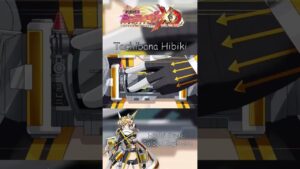 Symphogear XD Unlimited – Tachibana Hibiki finisher (Hibiki Style: Golden Explosion) #shorts #fyp
