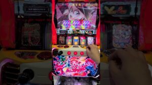 【シンフォギア勇気の歌】このタイミングでのリーチ目(´･ω･｀)　#シンフォギア #スロット #パチスロ #スロカス #ギアカス #勇気の歌 #リーチ目 #shorts #short