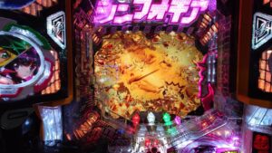シンフォギア2 甘 閉店40分前にお座り12回転！500しか勝てなかった!