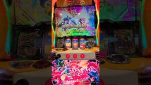 【シンフォギア勇気の歌】最終決戦でリーチ目引いて絶唱(前の動画参照してね)　#シンフォギア #スロット #パチスロ #スロカス #ギアカス #勇気の歌 #リーチ目 #絶唱 #shorts #short